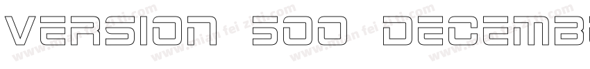 Version 500 December 30 2015字体转换
